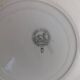 4 Saint Amand semi-deep plates with rooster painted decoration