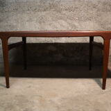 Samcom scandinavian expandable teak table