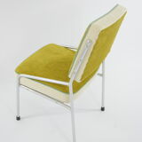 Tricolor chrome armchair