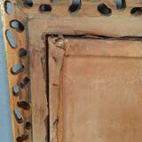 Oil painting on canvas Virgin and Child portrait 1940 - 102/72cm