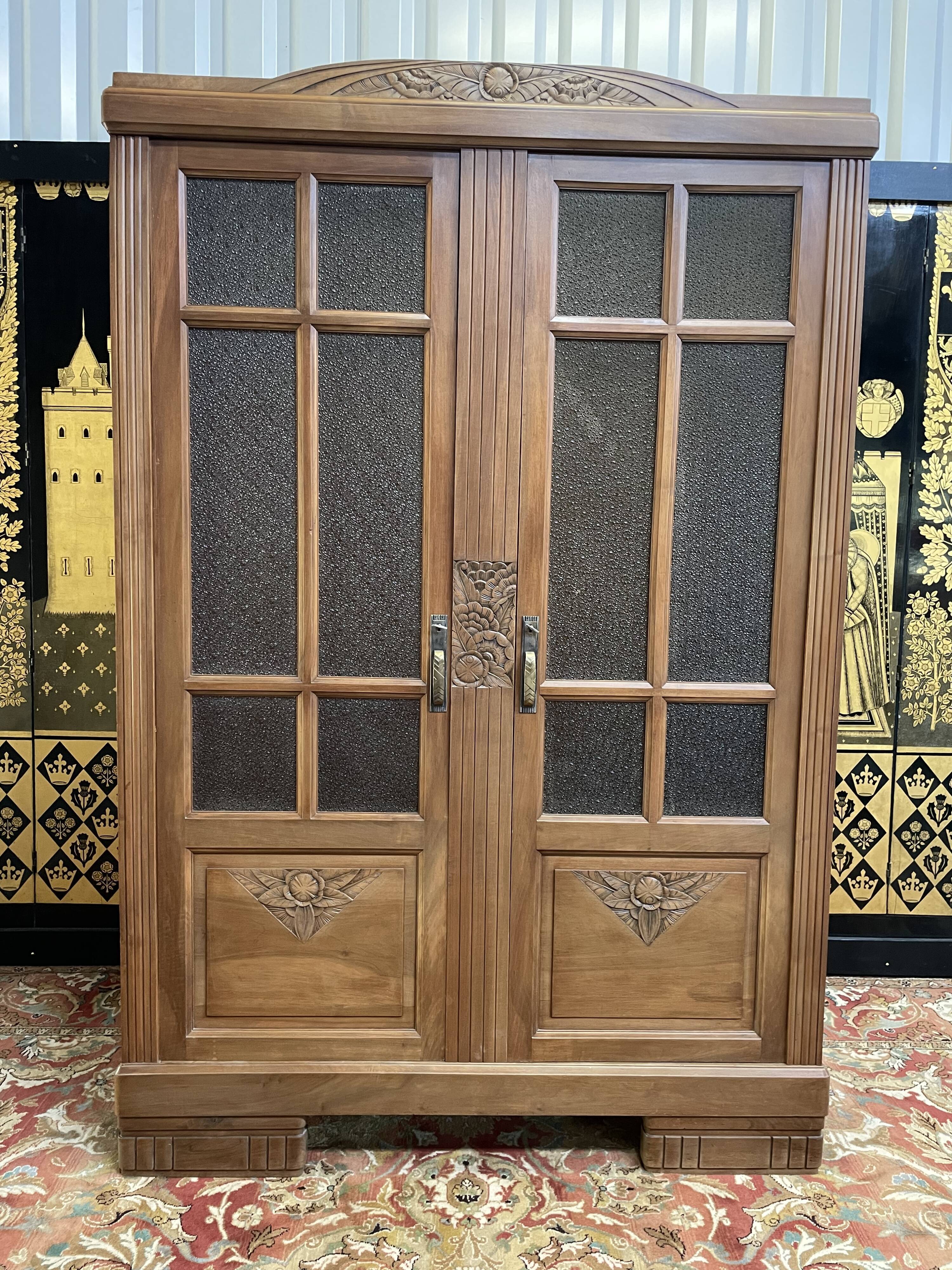 Bibliothèque époque Art Déco