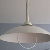 Hanging chandelier Pendel white metal