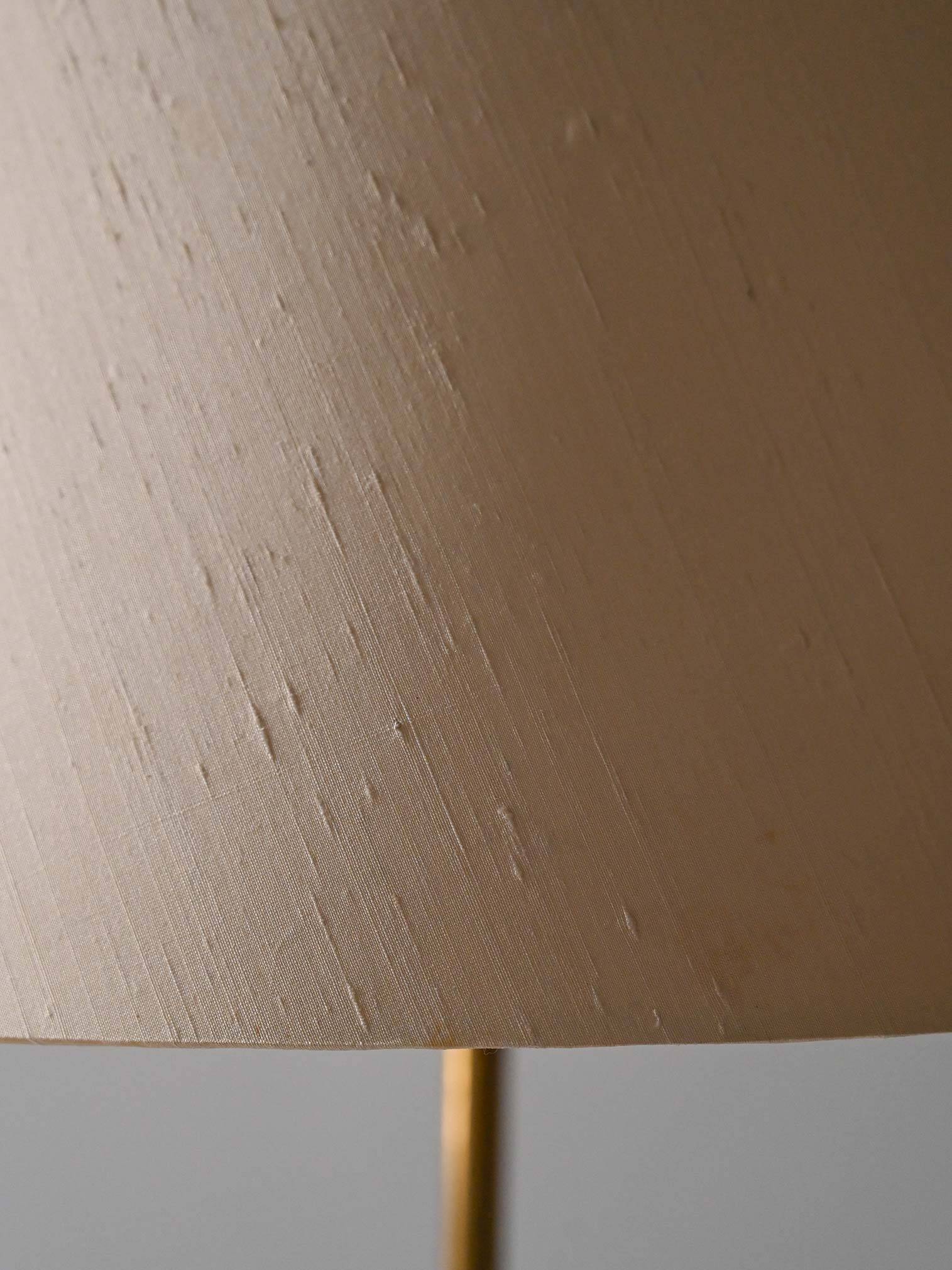 Scandinavian lamp with golden floor lamp