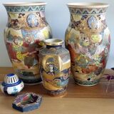 Lot of Chinese/Japanese vases
