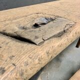 Pair of XXL oak farmhouse bench