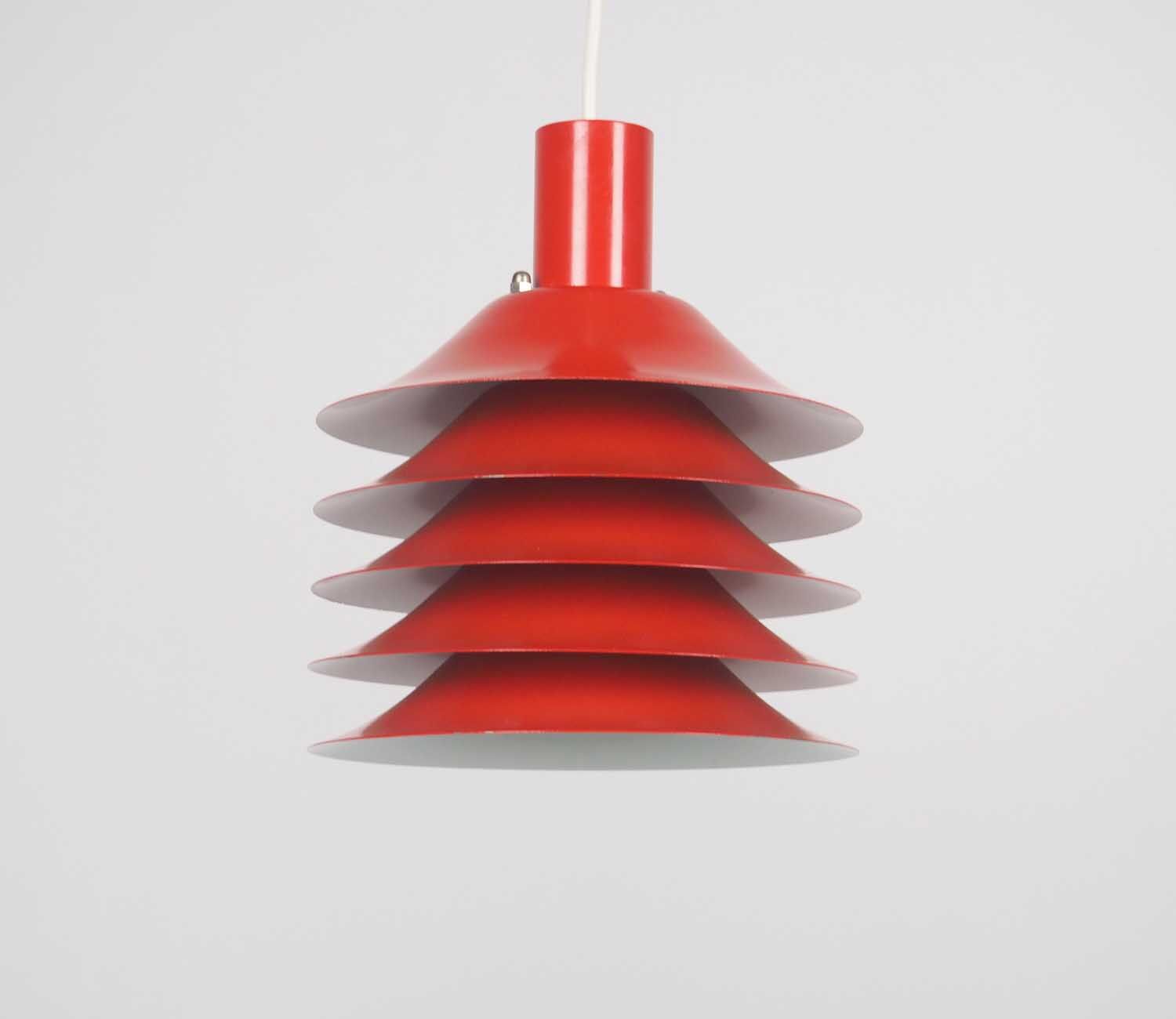 Set of 2 danish hanging lamp 1970