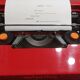 Valentine model typewriter by Ettore Sottsass for Olivetti