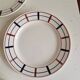 Set of 7 Saint Amandinoise Dessert Plates