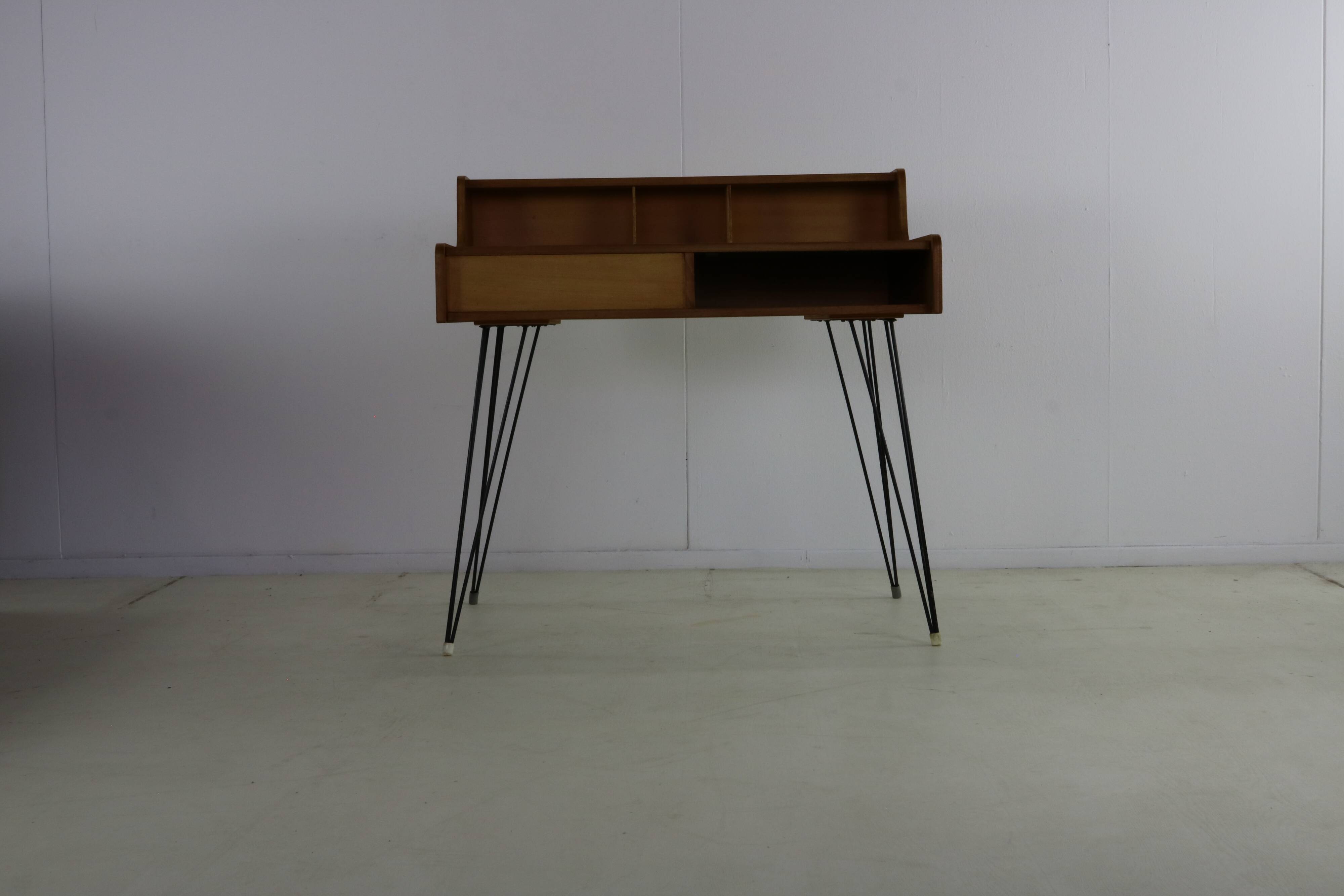Dutch design hairpin desk / dressing table
