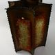 Brutalist design lamp in ceramic and metal - Accolay
