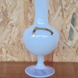 Vase soliflore en opaline florentine