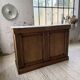 Oak and marble counter 1950