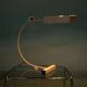 Vintage arc table lamp, 60s/70s Memphis desk lamp.