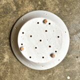 Glazed terracotta drainer