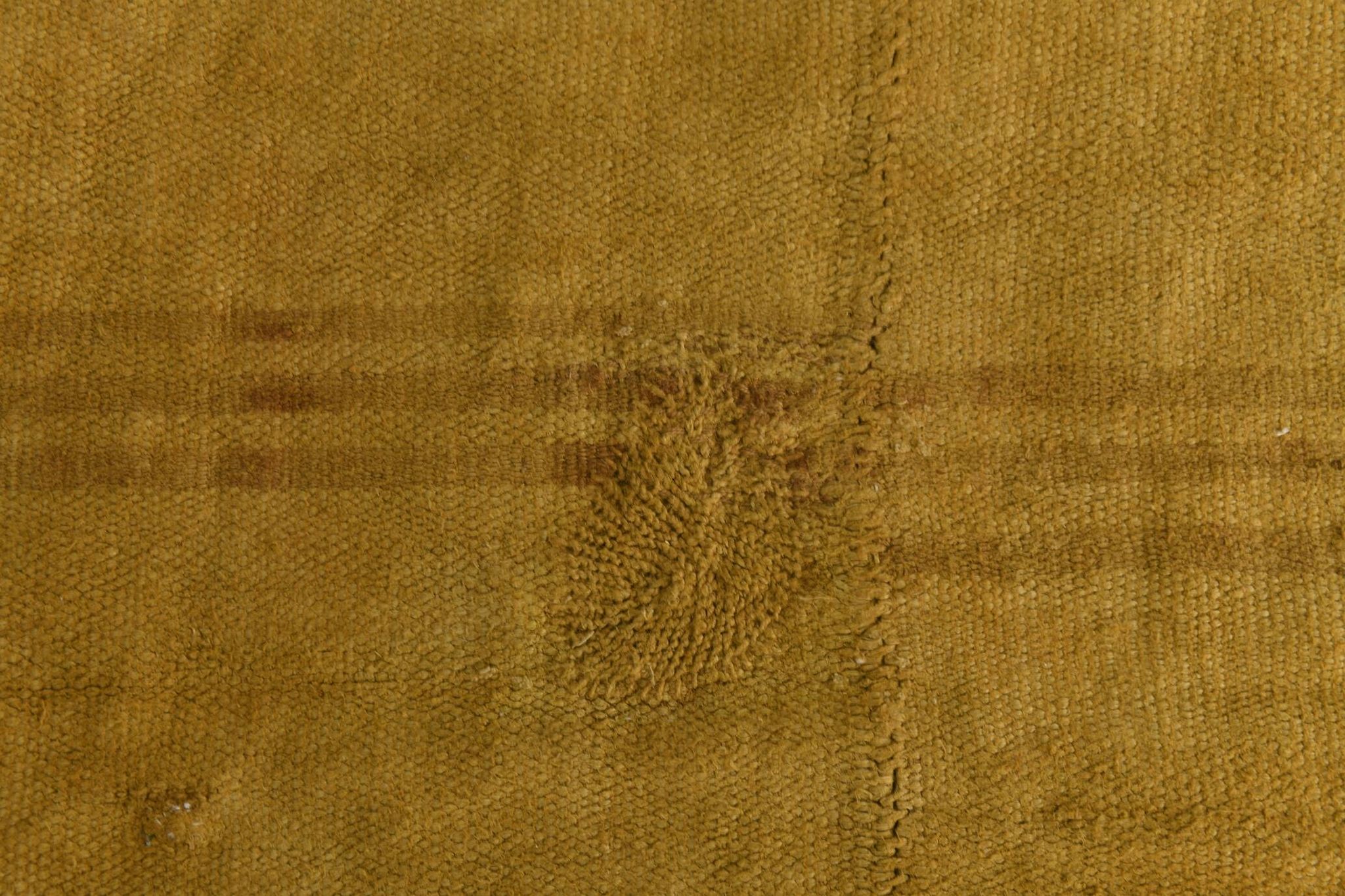 6x9 Mustard Yellow Handwoven Kilim Rug, Area Rug For Home Decor, 168x270 Cm