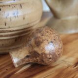 Lot de 2 carafes/pichets anciens grès