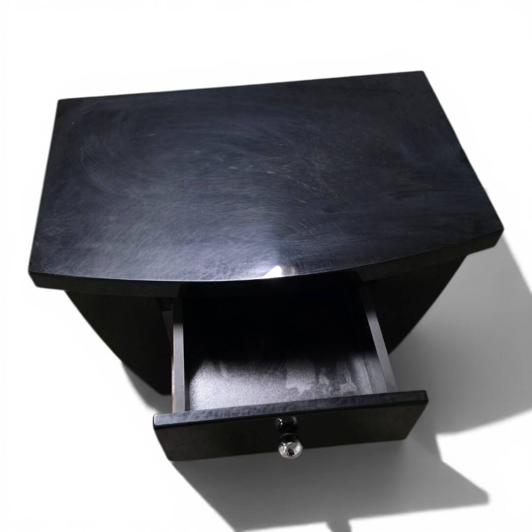 Rare bedside table / Side table by David Lange - Circa 1980