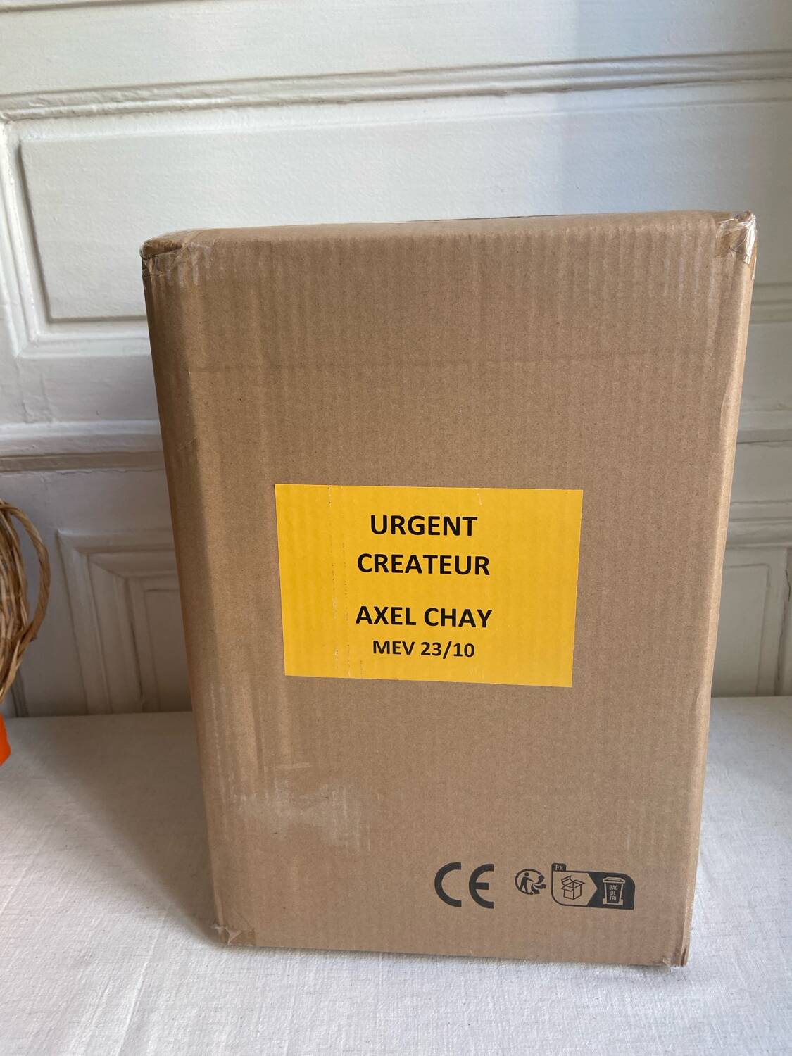 Lampe Axel Chay x Monoprix chrome