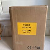 Axel Chay x Monoprix chrome lamp