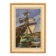 Marine painting by Jean Guindon - Gouache on paper