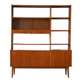 Sideboard bookcase with display cabinet