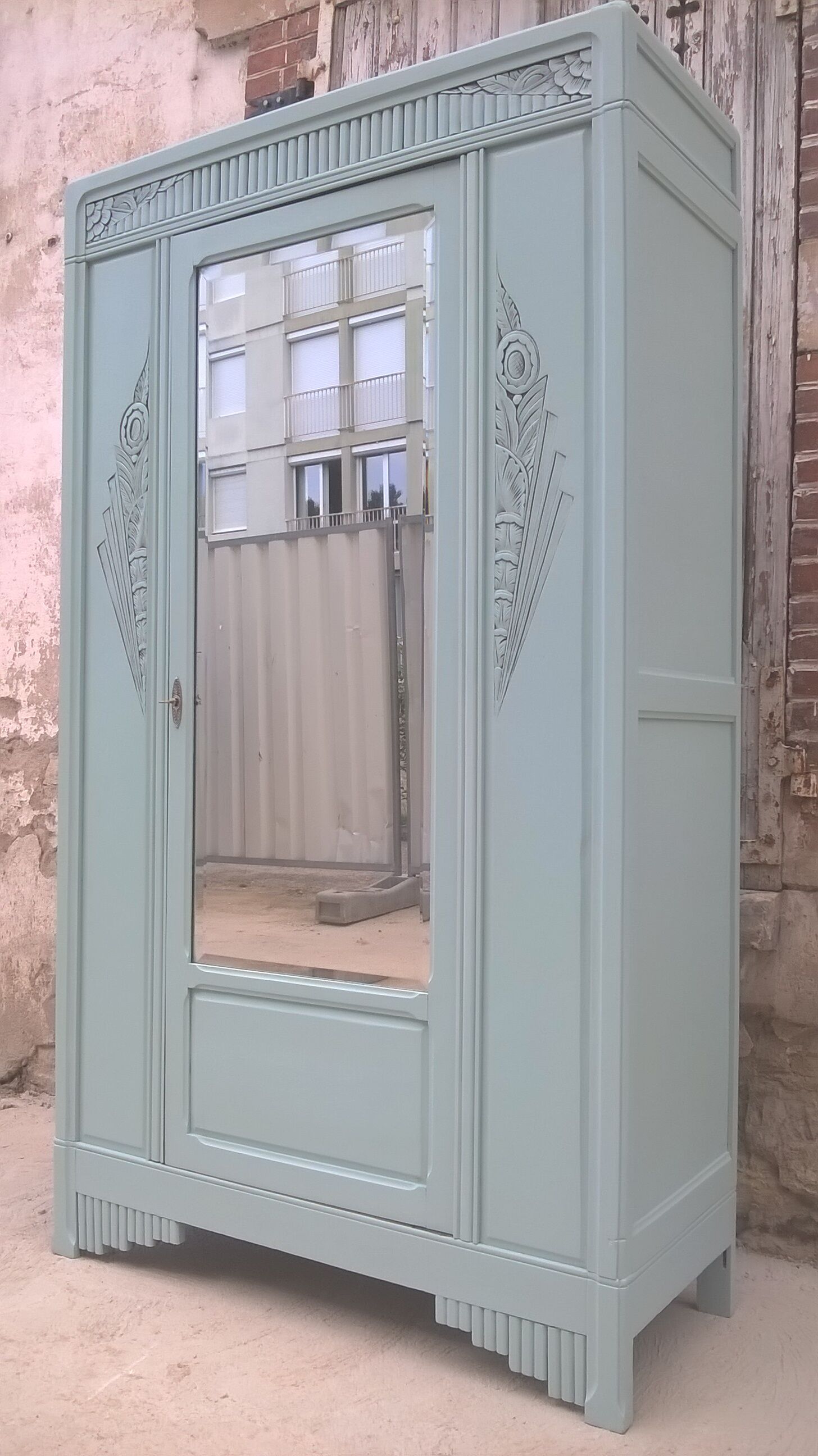 Parisian wardrobe art deco era