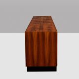 Wilhelm Renz. Enfilade in rosewood and laminate. Circa 1960-70.