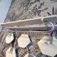 Scandinavian wall coat rack