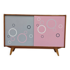 Buffet U 452 rose et - gris