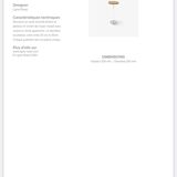 Ligne Roset Chanterelle pedestal table