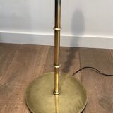 Brass floor lamp