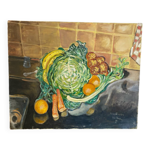 Nature morte signée - jean