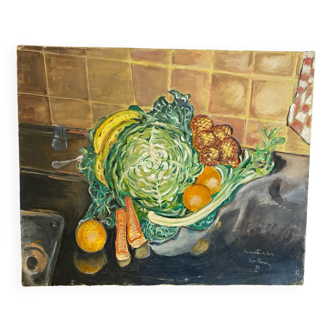 Still life signed Jean Planchon from 1997