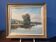 Huile sur toile bord de rivière