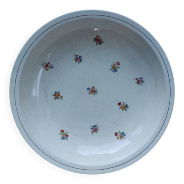Flowery hollow dish