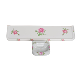 Tablette de salle de bains et porte savon
