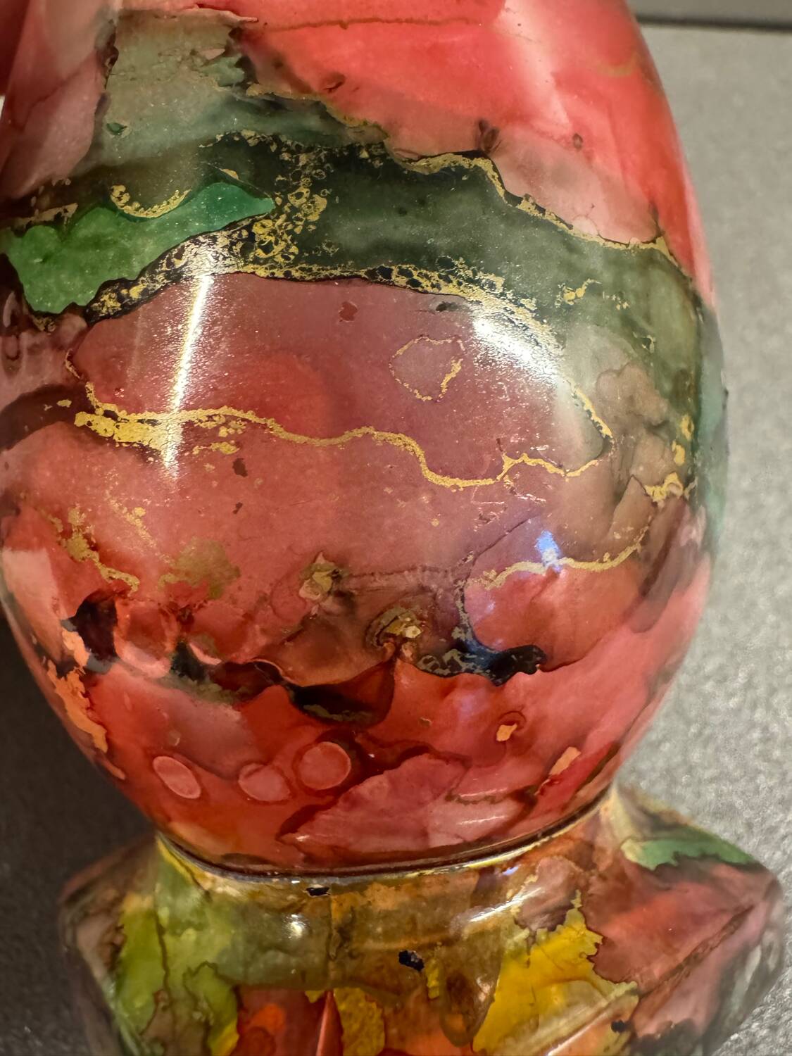 Vase Jean Noël Bouillet mid-20th century