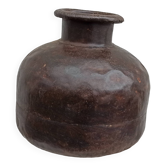 Old metal pot