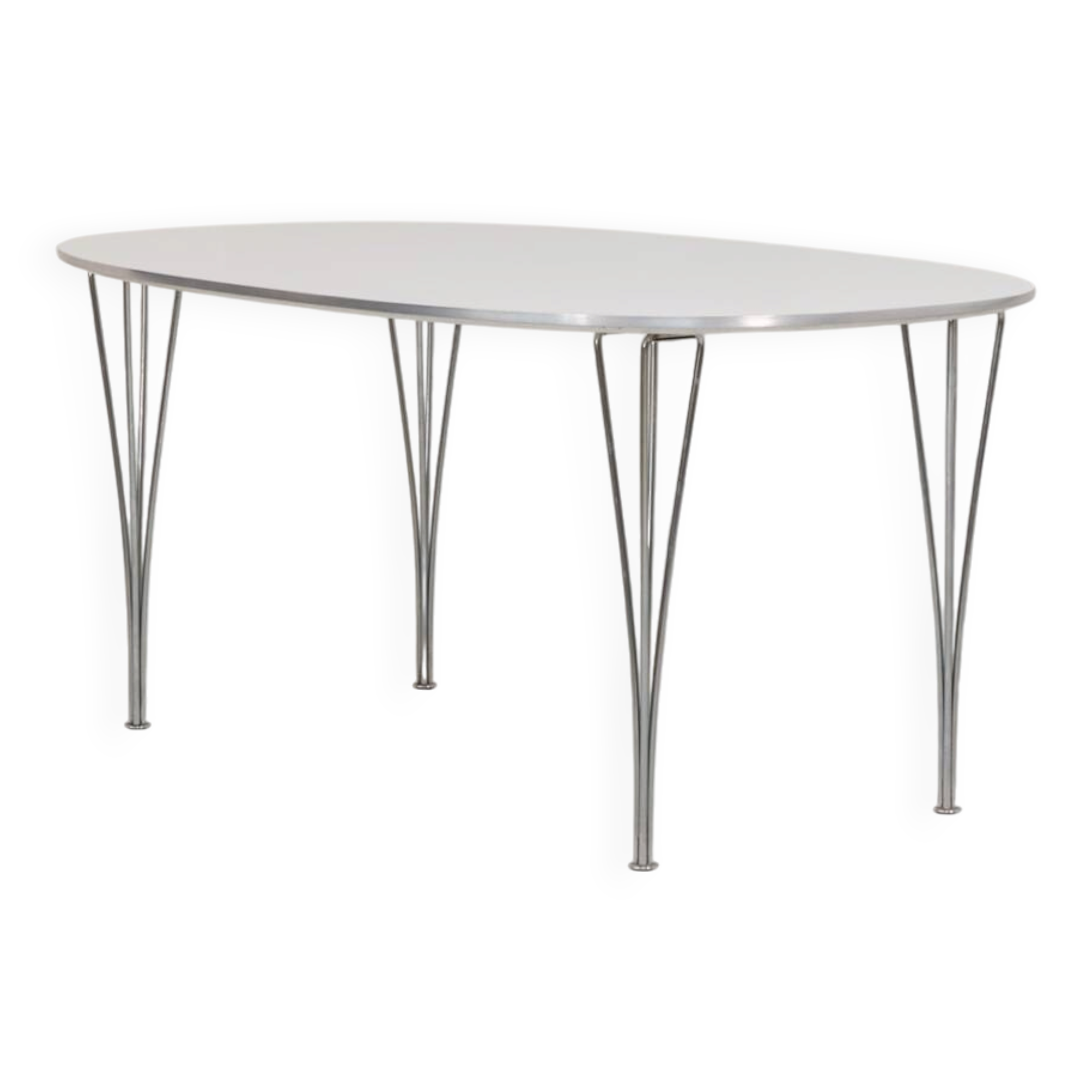 Superelipse dining table by Bruno Mathsson & Piet Hein for Fritz Hanse