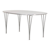 Superelipse dining table by Bruno Mathsson & Piet Hein for Fritz Hanse