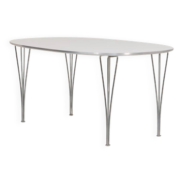 Table à manger Superellipse par Bruno Mathsson et Piet Hein pour Fritz Hansen