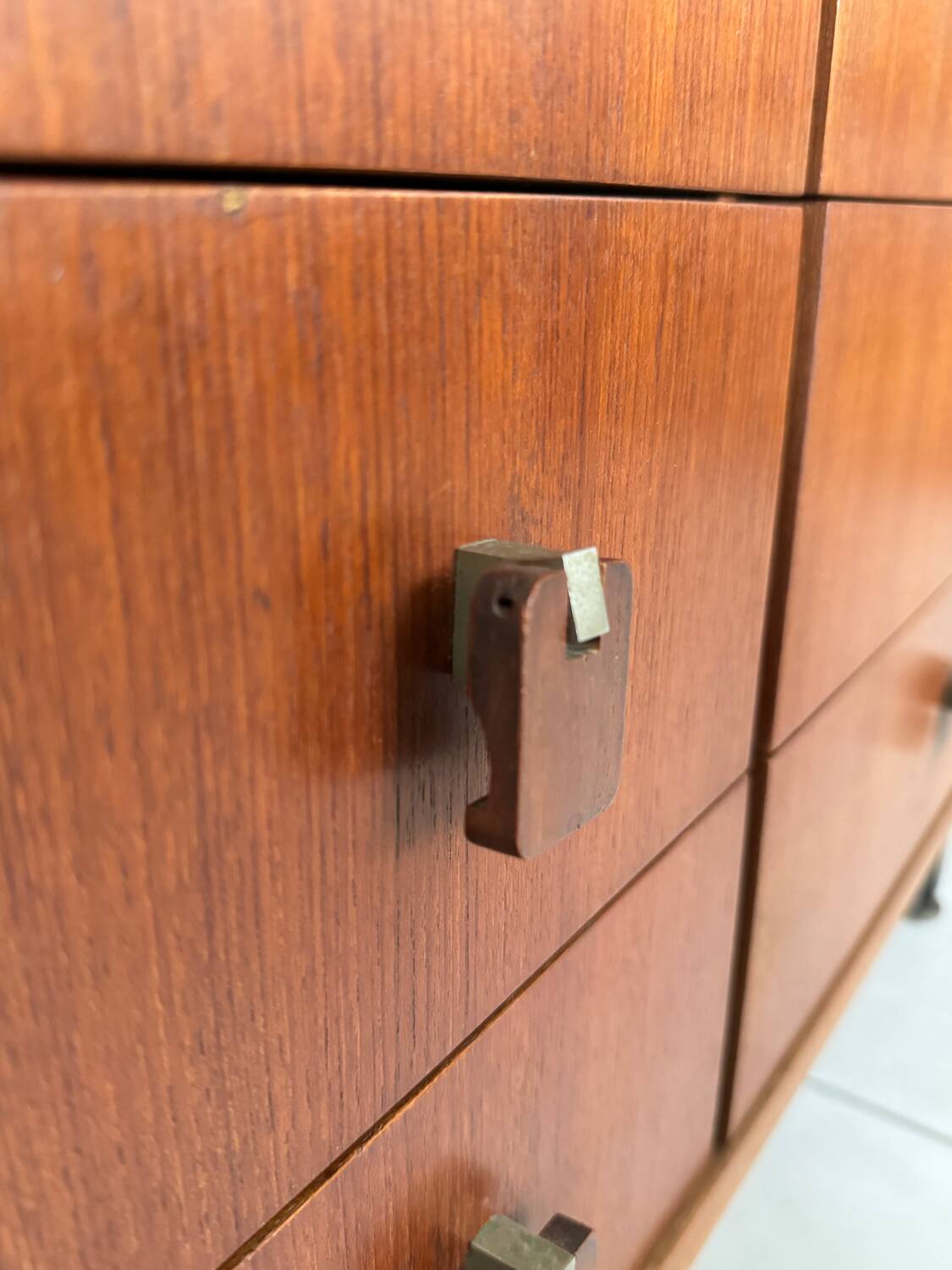 Vintage Scandinavian teak sideboard