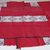 Basque tablecloth and towels