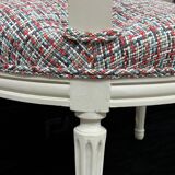 Pair of LOUIS XVI style armchairs completely restored