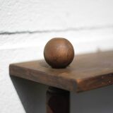 Vintage wooden shelf, vintage shelf, interior decoration