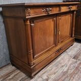 Buffet style Renaissance in mahogany with marble top – 19th century