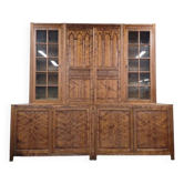 XL tall vintage industrial display cabinet / laboratory cabinet / cabinet