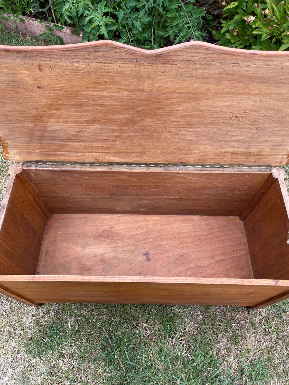 Vintage oak chest 1960
