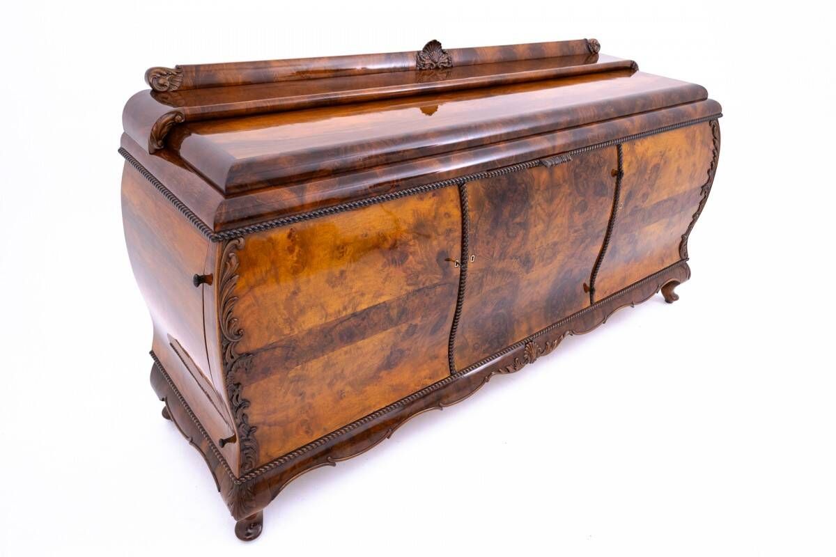 Sideboard Art Deco, Poland, circa 1930.