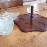 Plat serviteur pour avocats vintage
